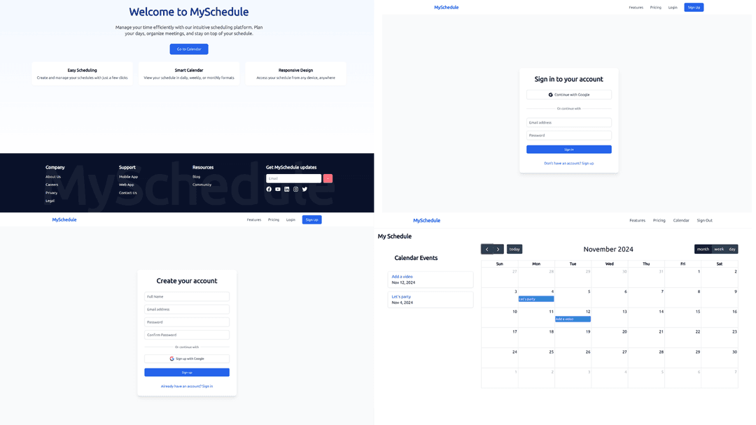 MySchedule